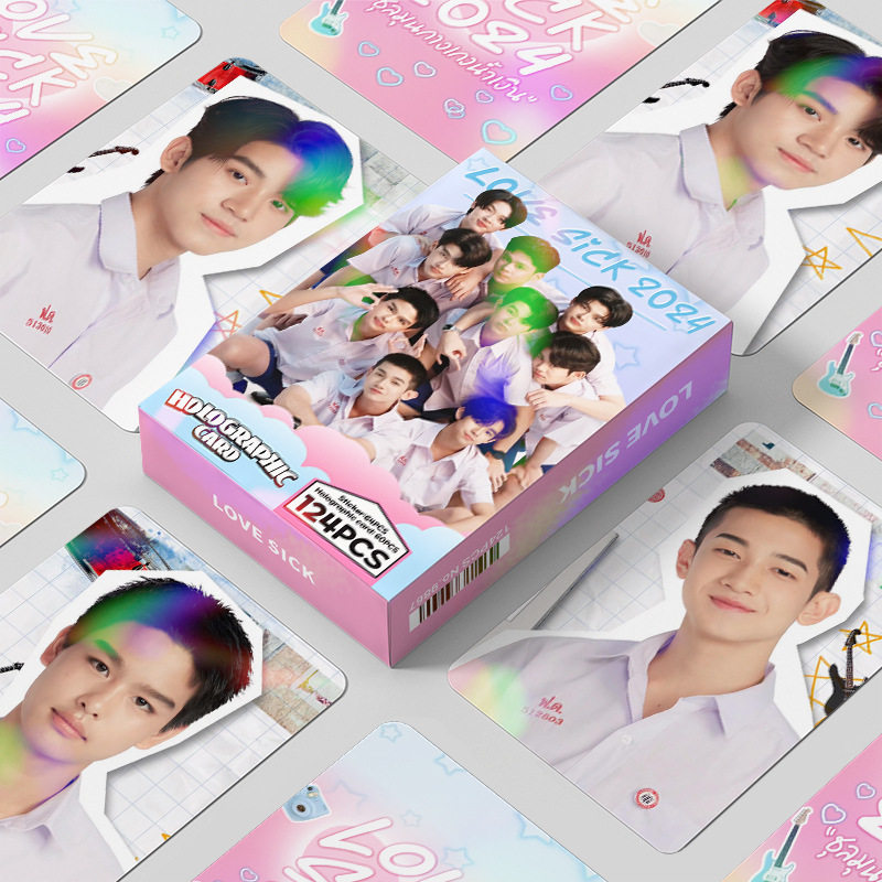 【BR023】124张镭射卡泰剧为爱所困Love Sick照片卡明星闪卡收藏