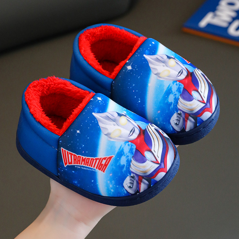 奥特曼儿童棉拖鞋男童2026新款室内家居卡通保暖男宝宝棉鞋秋冬季,居家布艺,居家棉拖/棉鞋,淘宝优惠券,粉丝福利购,淘宝优惠卷