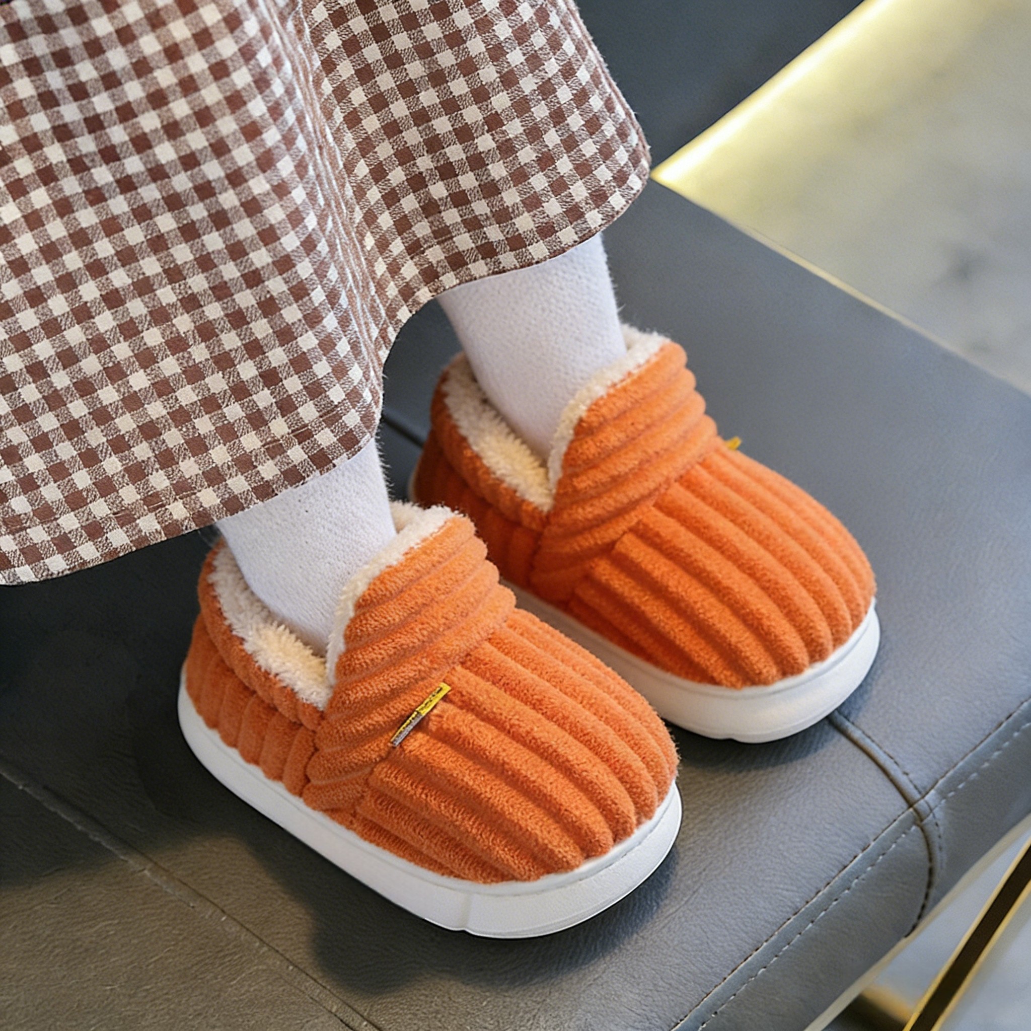 女童棉拖鞋儿童2026新款冬季室内外穿包跟冬天宝宝带后跟女孩棉鞋,居家布艺,居家棉拖/棉鞋,淘宝优惠券,粉丝福利购,淘宝优惠卷