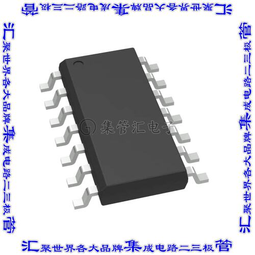 74LVC07AS14-13 缓冲器非反相IC BUFFER 5.5V 14SO芯片集成电路