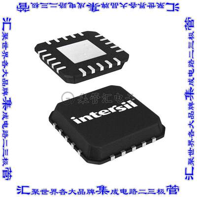 ISL22346UFRT20Z 数字电位器IC 50KOHM 128TAP 20TQFN芯片集成电