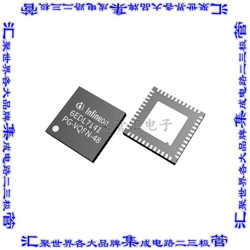 6EDL7141XUMA1 栅极驱动器3-PHASE SMART GATE DRIVE CONTROL芯