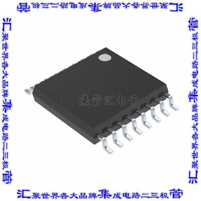 NLVHCT4852ADTR2G 模拟开关IC SWITCH SP4TX2 400OHM 16TSSOP芯