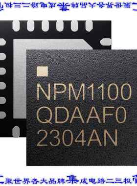 NPM1100-QDAB-R 电池管理POWER MANAGEMENT IC QFN24 VTERM4芯片
