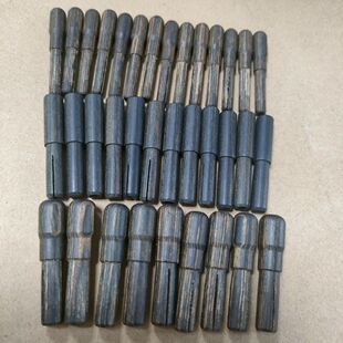 品牌鱼竿专用迷你前堵杆堵黑檀实木并继鱼杆塞竿塞前堵头高档鱼竿