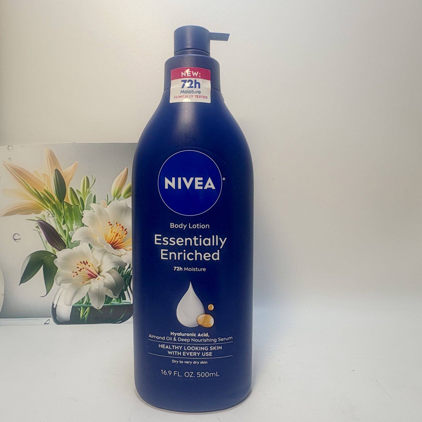 现货美国Nivea妮维雅男士身体乳保湿滋养修复止痒润肤霜清爽滋润