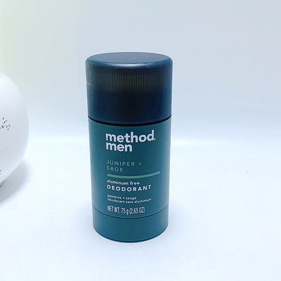 现货美国method 木质香体去味海洋柏木雪松鼠尾草无铝男士止汗膏