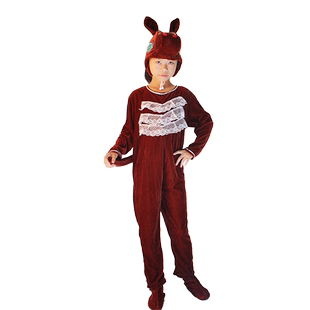 六一儿童节新款幼儿园表演服装儿童小毛驴演出服装幼儿园表演儿童