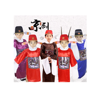 小小芝麻官儿童舞蹈女驸马演出服