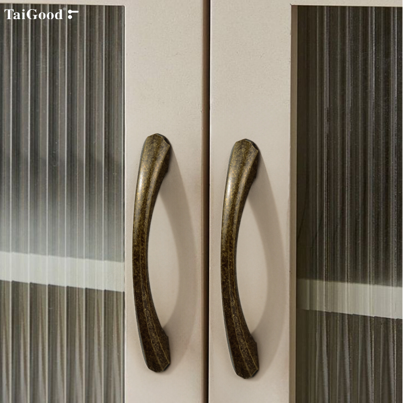 世连泰好全铜实心小拉手轻奢北欧现代厨柜门抽屉黄铜金色小门把手