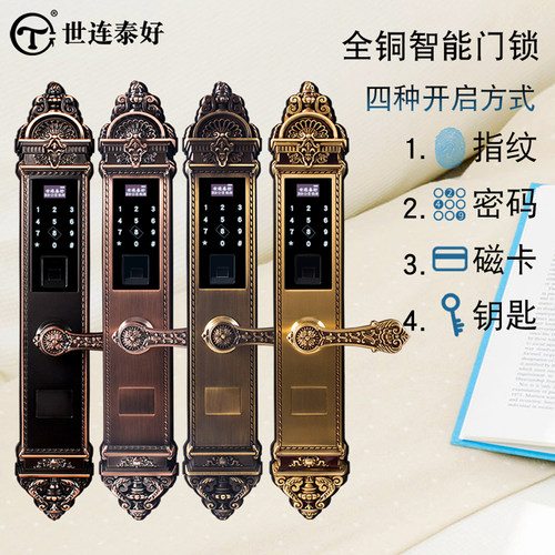世连泰好指纹密码钥匙NFC卡开锁