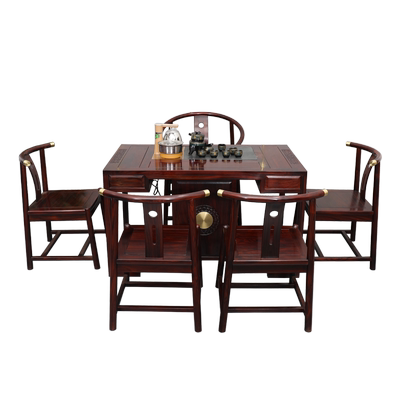 滟澜阁阔叶黄檀功夫茶桌