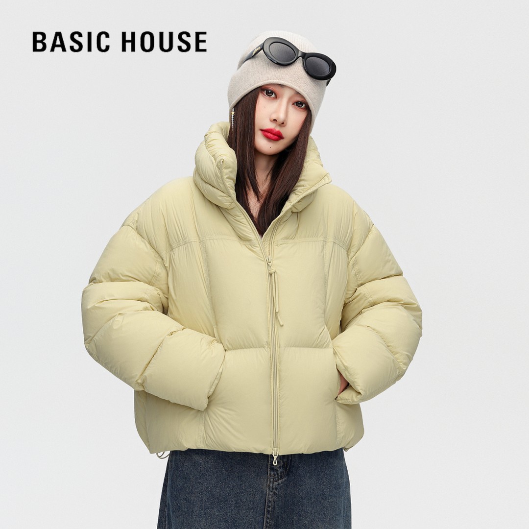 百家好零压感云柔泡芙羽绒服