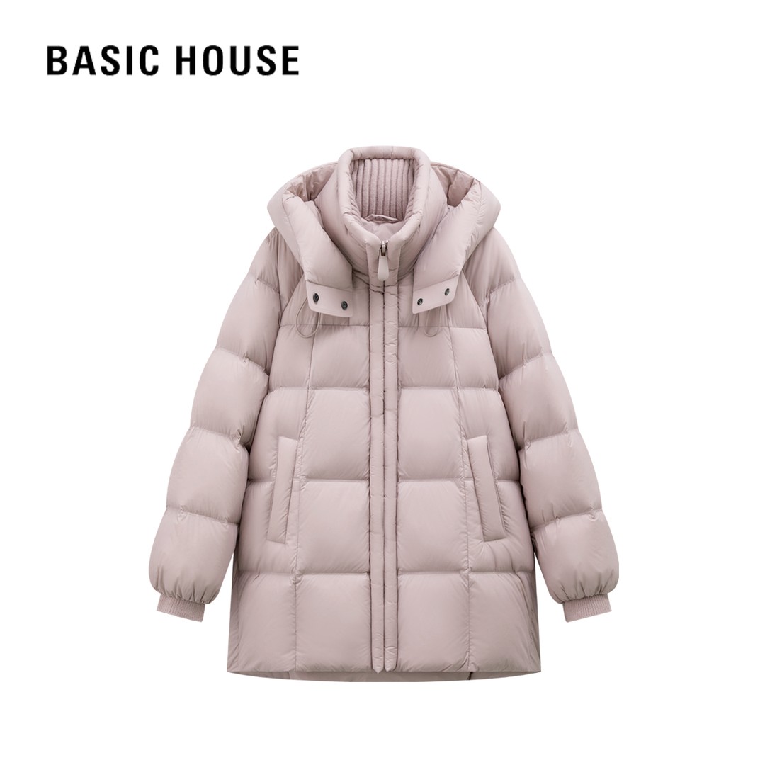 百家好冬季时尚保暖羽绒服