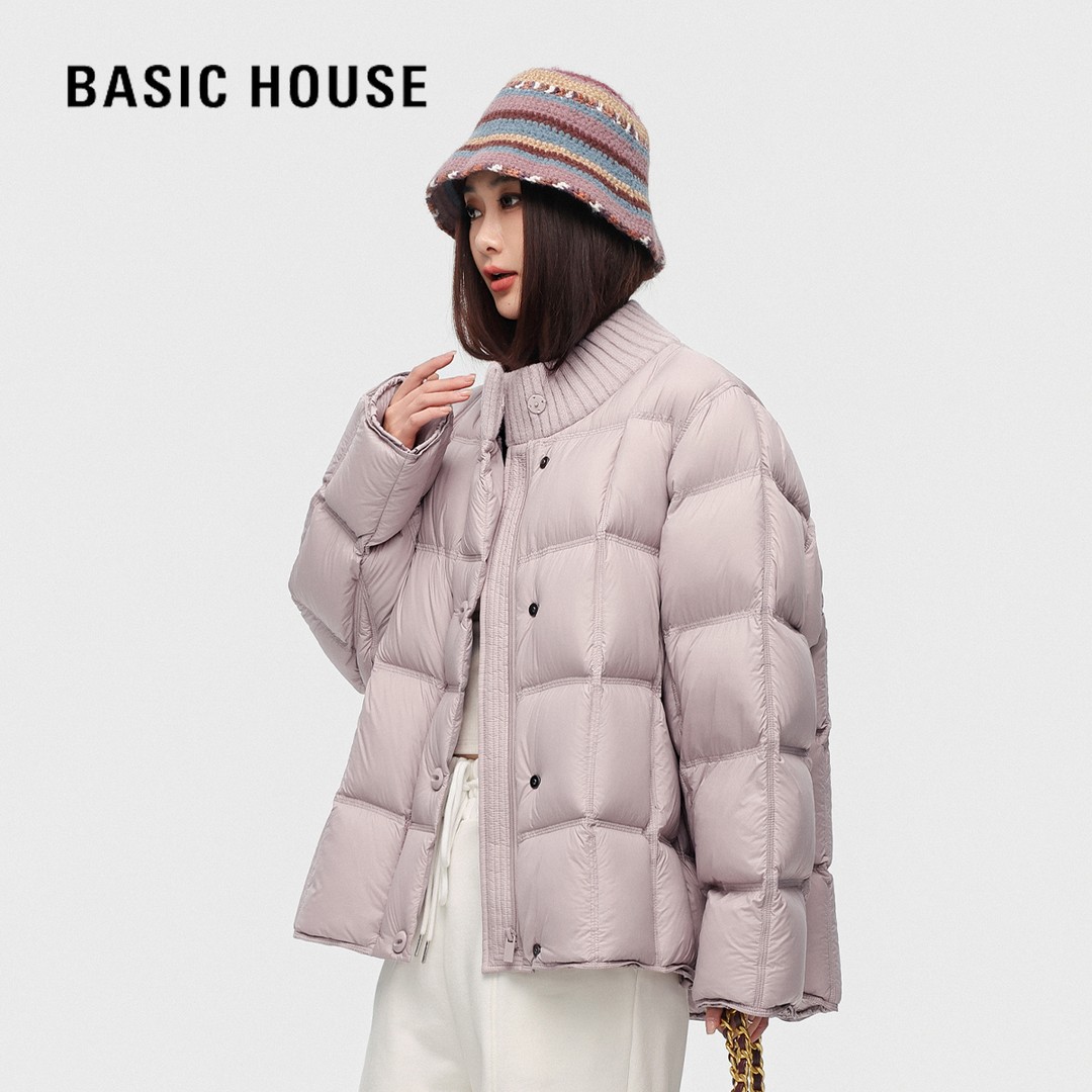 加厚排骨短款羽绒服女秋冬爆款