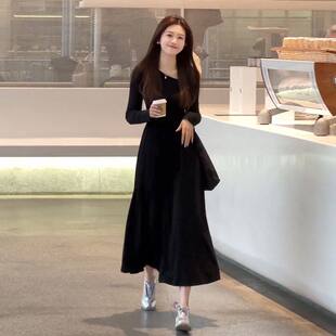 吊带连衣裙 巨好看开衫 胖mm遮肚藏肉套装 裙独特绝美两件套气质韩版