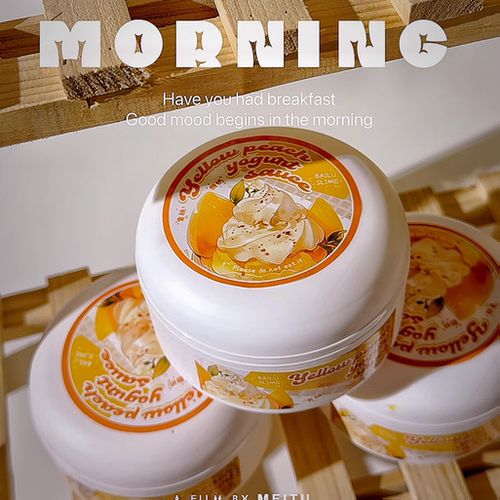 黄桃酸奶露 绵密细腻柔软滴起泡胶来啦 黄桃芒果味 质感十足白露