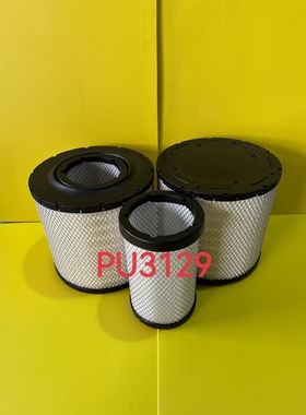 K3129PU空气滤芯AF04316滤清器适配东风天龙国六MK-92452838空滤