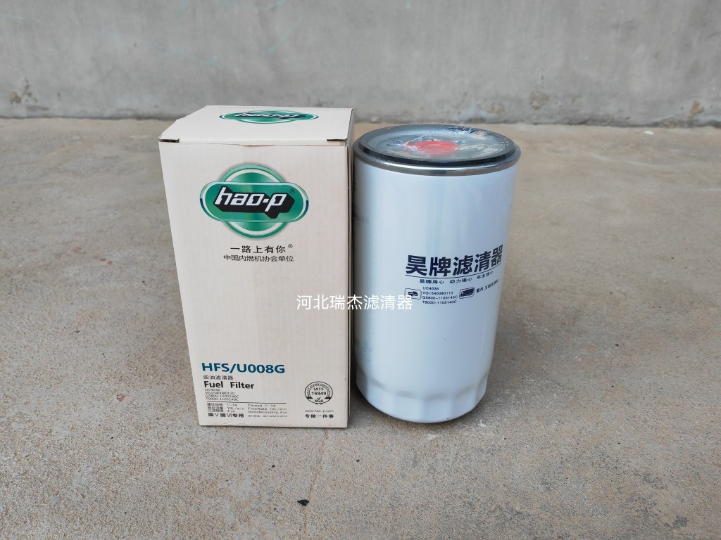 G5800-1105140C柴滤适配玉柴客车CX1020柴油滤清器国五电喷共轨款