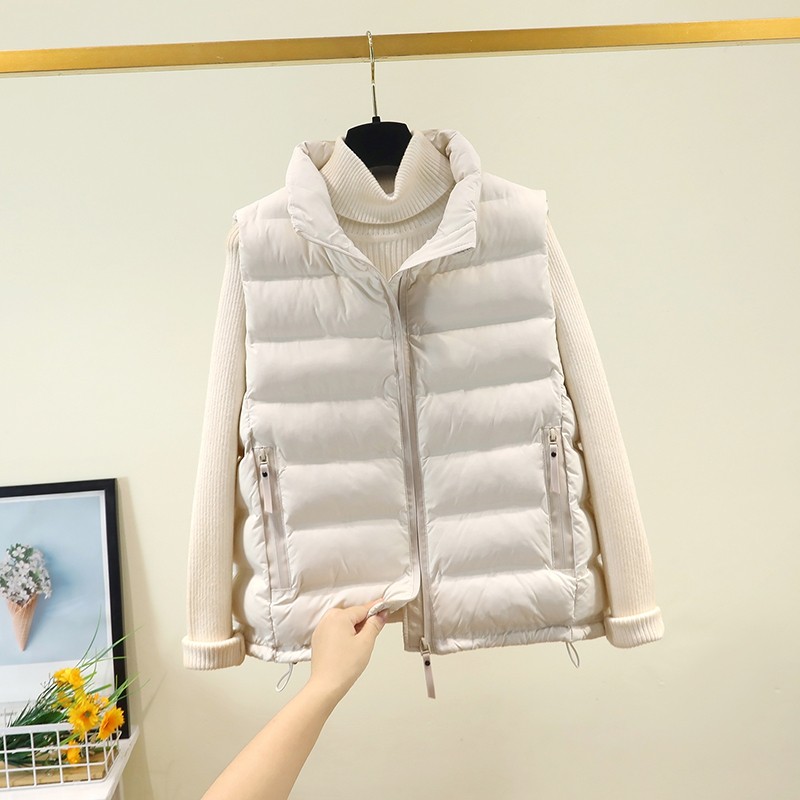 今年秋冬新款保暖排骨棉马甲棉背心女短款立领宽松时尚坎肩外套潮,女装/女士精品,马夹,淘宝优惠券,粉丝福利购,淘宝优惠卷
