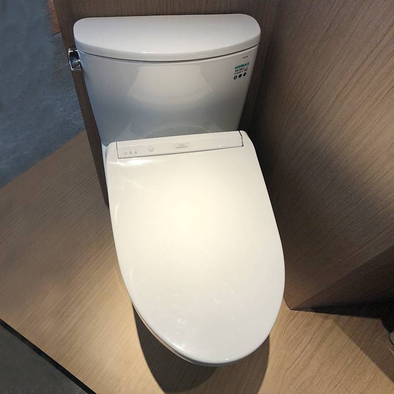 坐便器toto温水冲洗坐便器