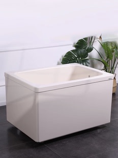 TOTO独立可移动日本进口小浴缸T968PA小户型深泡澡浴盆家用浴缸