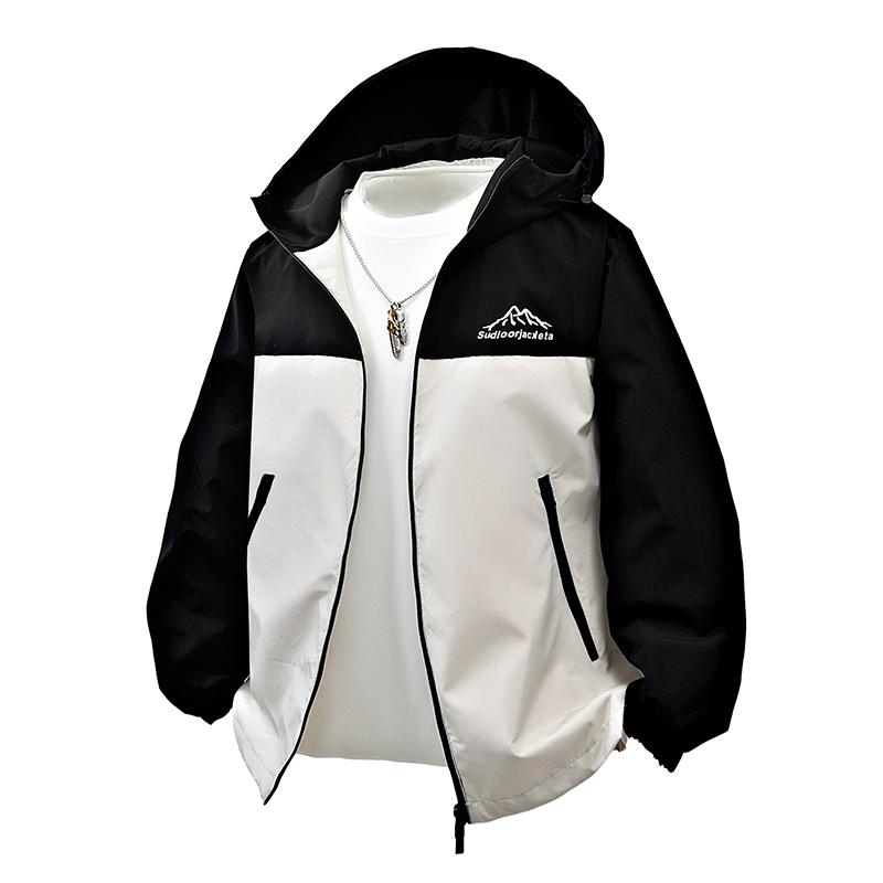 春秋男士外套潮流百搭上衣服夹克