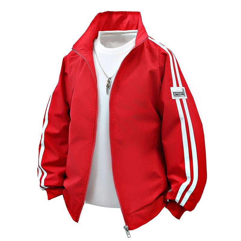 春秋男士外套立领休闲运动夹克潮