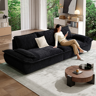 拉芙菲奥克兰帆船棉麻布艺沙发可拆洗直排羽绒雪尼尔直排客厅沙发