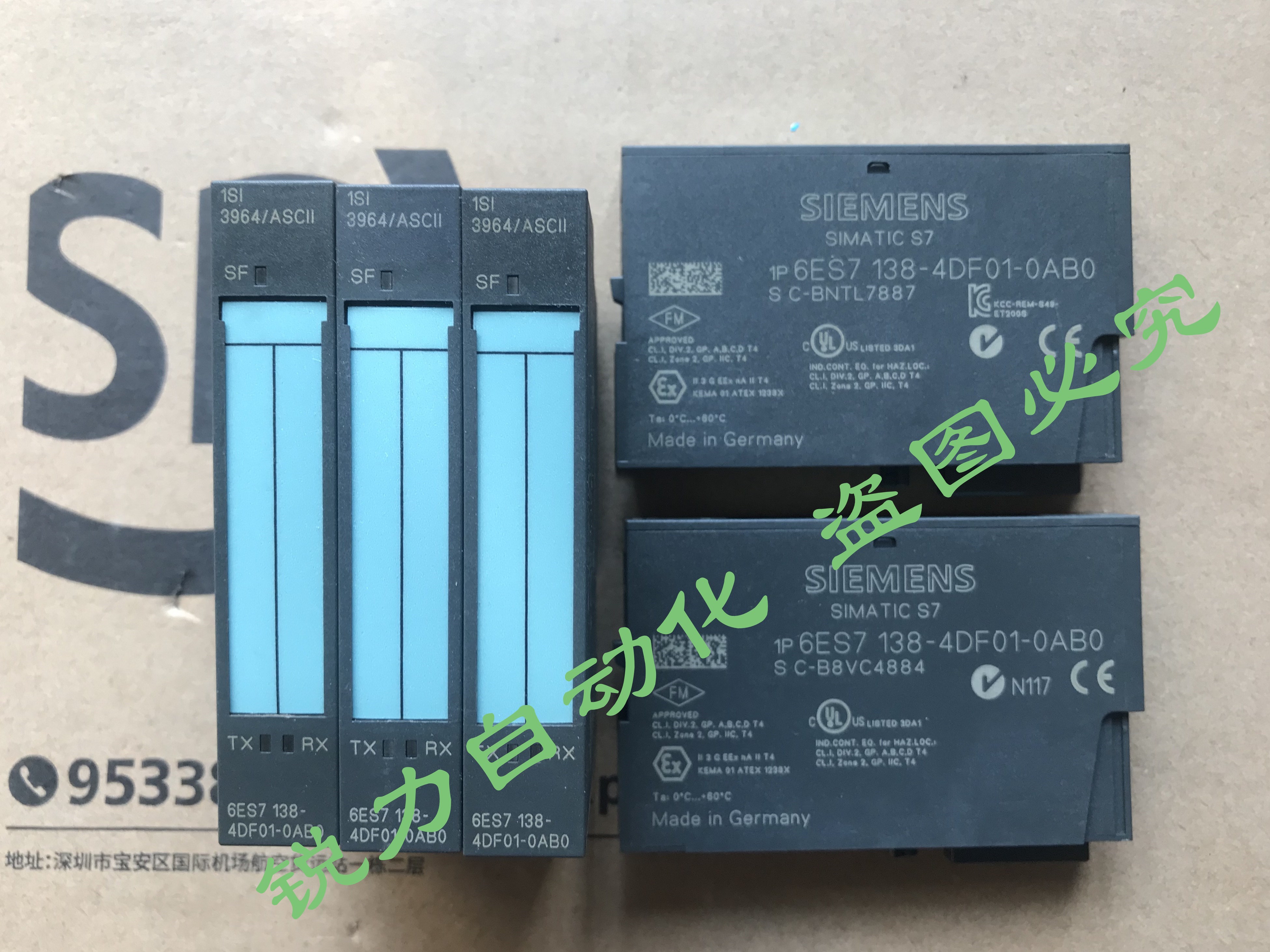 西门子ET200S模块 6ES7 138-4DF01/4DA01-0AB0正品现货成色漂亮