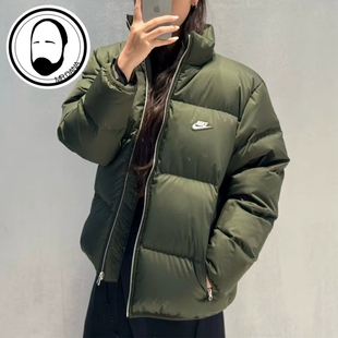 Nike耐克男子羽绒服夹克保暖面包服立领外套IM2081 505 355