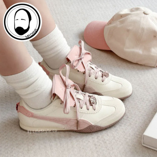 女鞋 406665 BELLA 休闲鞋 UT粉白色低帮运动鞋 PUMA彪马26新年款