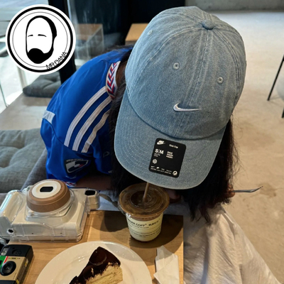 Nike耐克棒球帽男女同款可调节牛仔单宁刺绣鸭舌帽 HF0383-429