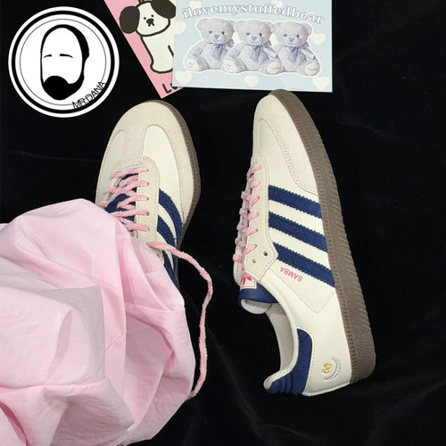 Adidas阿迪达斯三叶草男女SAMBA经典运动休闲板鞋德训鞋KH5899