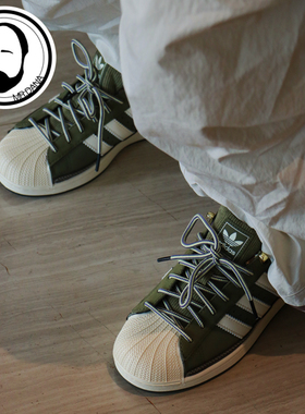 Adidas阿迪达斯三叶草贝壳头男女运动休闲板鞋JR6990 JR6991