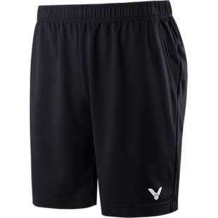 正品victor胜利羽毛球运动短裤男女 训练系列针织运动短裤R-30201