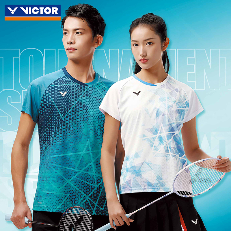victor胜利羽毛球比赛服