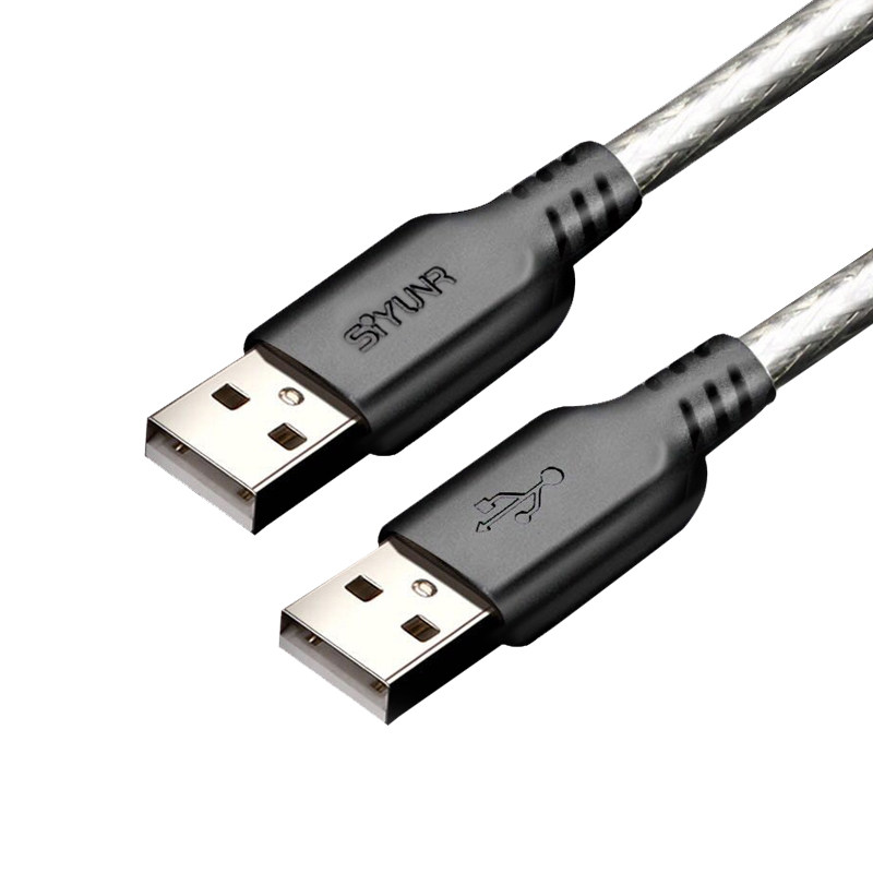 迈拓usb2.0公对公数据线双磁环