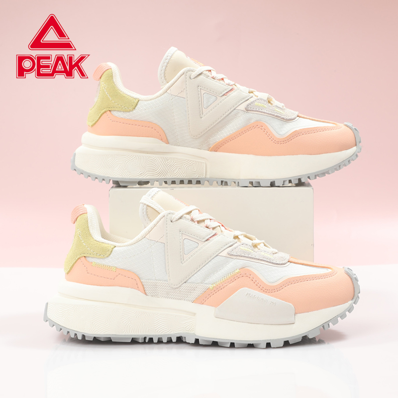 匹克态极70S女鞋秋冬新款轻便透气跑步鞋女复古潮流百搭休闲鞋女