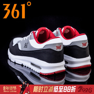 361男鞋气垫运动鞋男2026春季新款鞋子男士网面透气跑步鞋休闲鞋