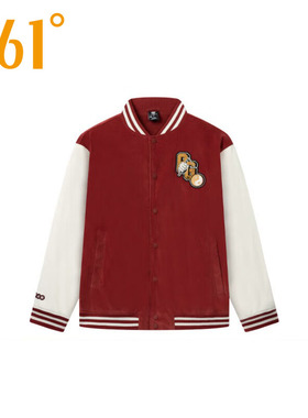 361度运动外套男2026春季新款立领绒里夹克棒球服上衣男552511201