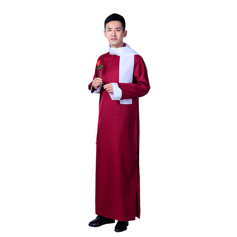 结婚礼服伴郎相声大褂兄弟团
