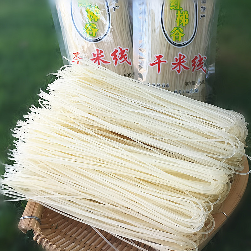 红梯谷云南干米线纯大米过桥米线