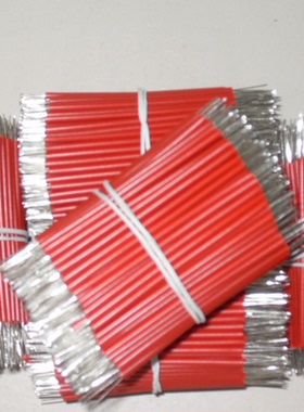 UL3239AWM20AWG 长80MM硅胶线 短接线 LED模组线灯串线1000条/K