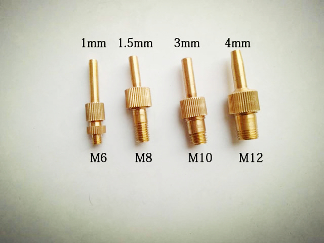 全铜直射喷头空调水帘喷泉