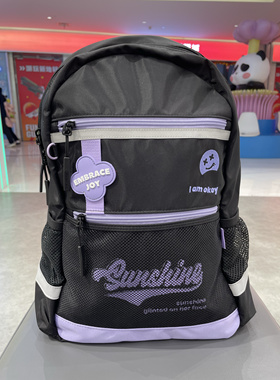 江博士专柜正品男女童护脊减负5-6年级书包背包L大码1Z13A3046AW0