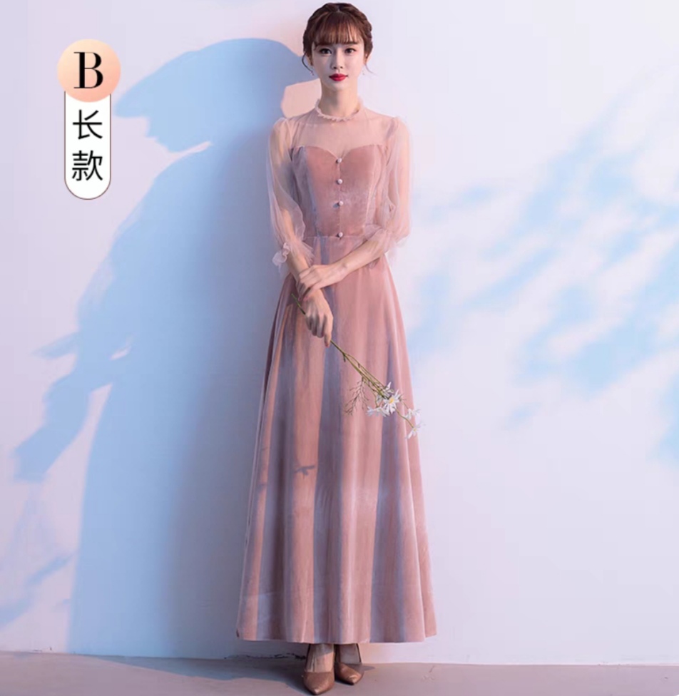 出租凭晩礼服伴娘服敬酒服主持演出摄影写真年会宴会服装临沧迪庆