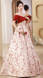 出租赁晚礼服伴娘服敬酒服订婚回门主持生日年会宴会服装昆明建水