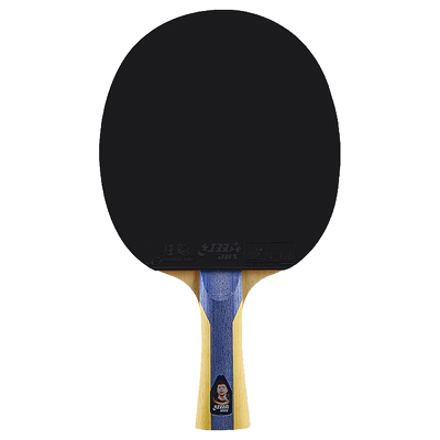 正品红双喜乒乓球拍狂飙三星级长柄成人初学者乒乓拍专用横拍四星