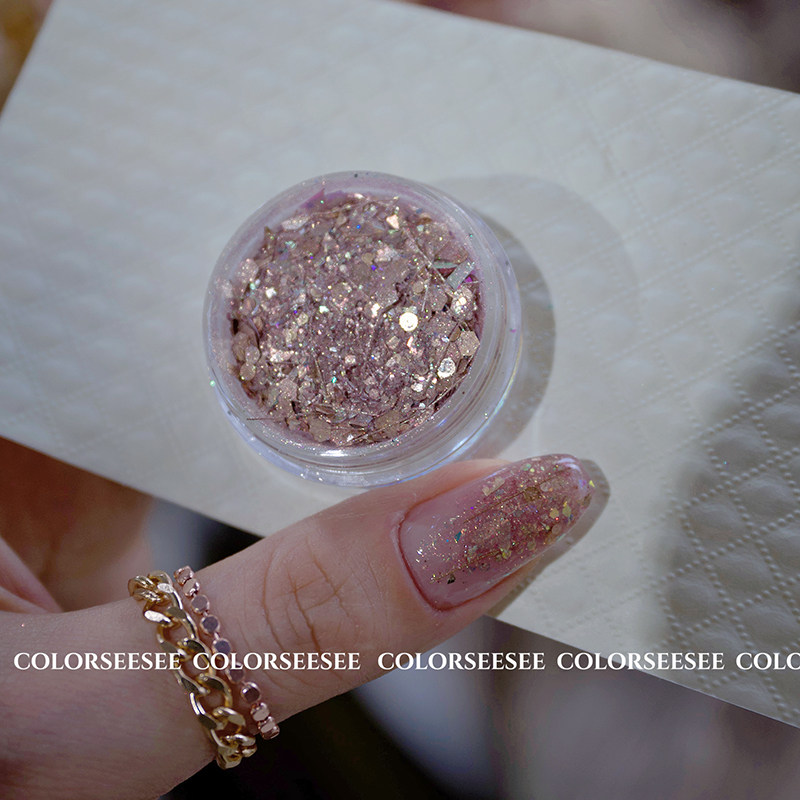 50元包邮美美原创美甲素材晴柔夏席混合美甲亮片闪粉金丝国风指甲,彩妆/香水/美妆工具,指甲装饰,淘宝优惠券,粉丝福利购,淘宝优惠卷